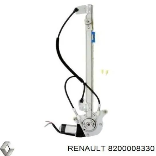 Стеклоподъемник задней правой двери Renault (RVI) 8200008330