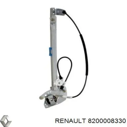 Механизм стеклоподъемника двери задней, правой Renault (RVI) 8200008330 цена, от 37.36 USD
