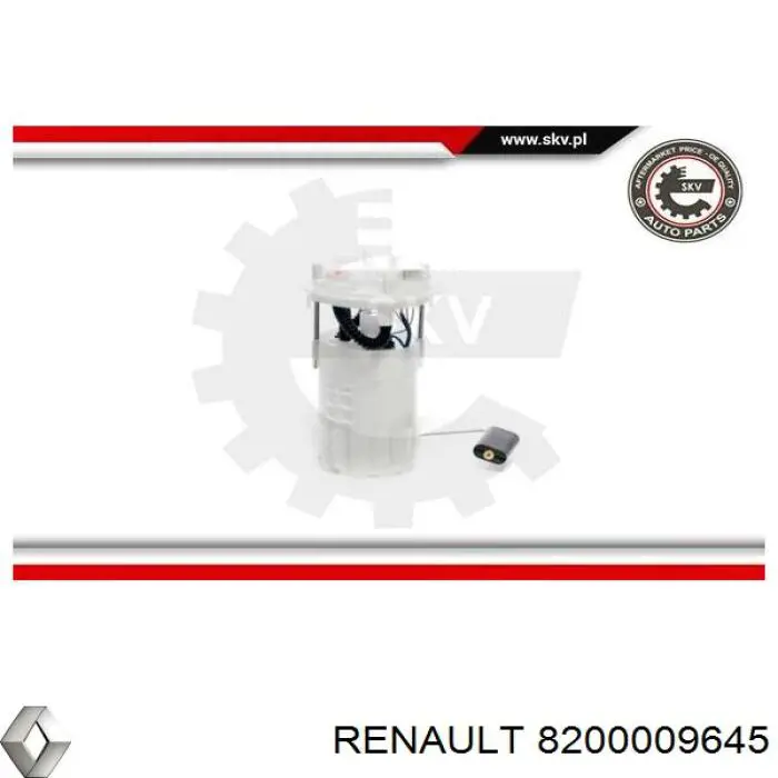 Бензонасос 8200009645 Renault (RVI)