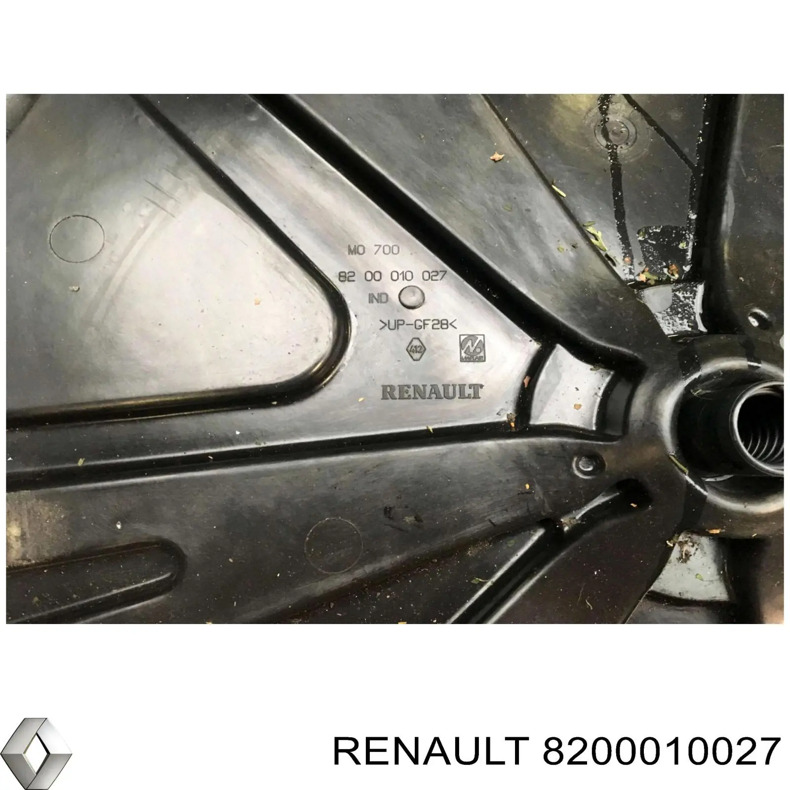 Облицовка багажного отсека нижняя на Renault Scenic III 