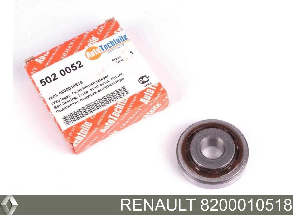 Купить 8200010518 Renault (RVI) Опорный подшипник амортизатора