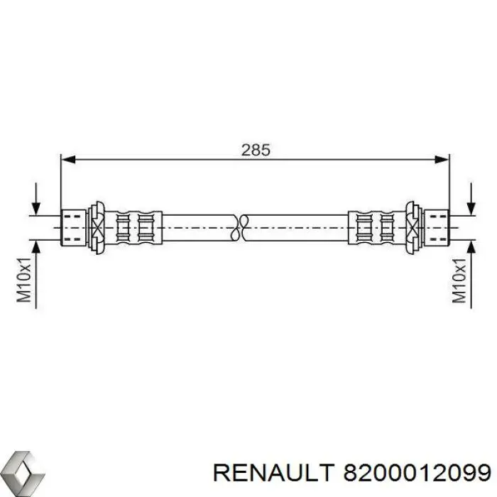 Свечи накала 8200012099 Renault (RVI)