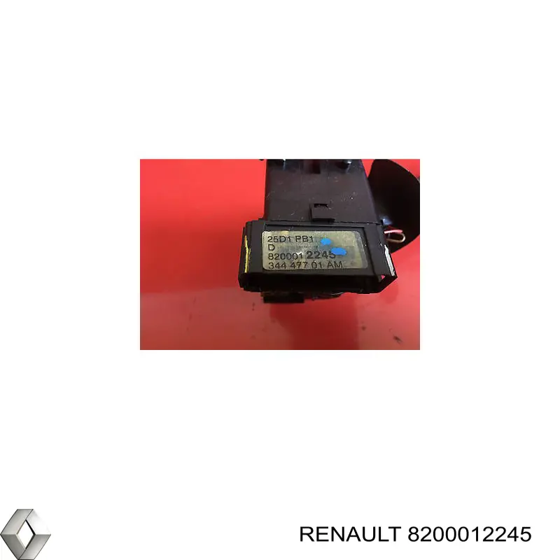 8200012245 Renault (RVI) anel airbag de contato, cabo plano do volante