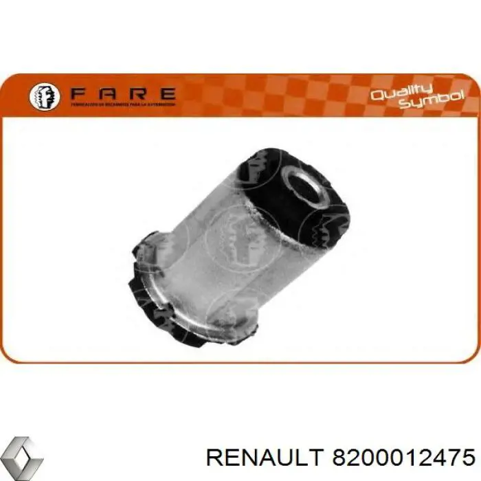 Проставка (резиновое кольцо) пружины задней, нижняя Renault (RVI) 8200012475