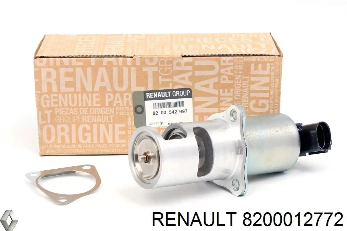 Прокладка EGR-клапана рециркуляции на Renault Laguna II 