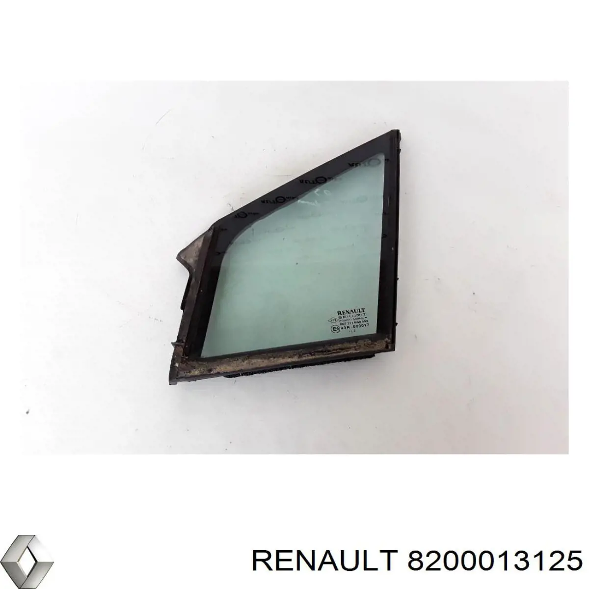 Стекло-форточка двери передней левой 8200013125 Renault (RVI)