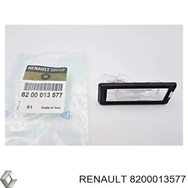 Купить 8200013577 Renault (RVI) Фонарь подсветки номерного знака