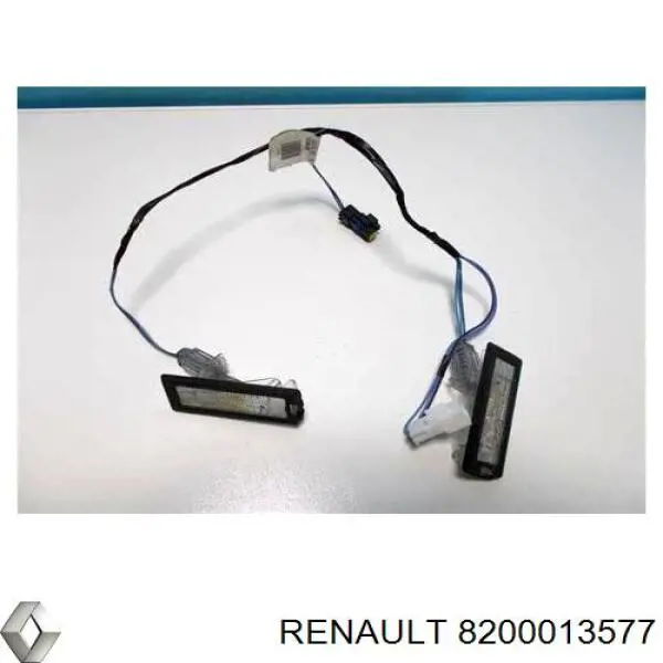 Фонарь подсветки заднего номера Renault (RVI) 8200013577 цена, от 14.04 USD