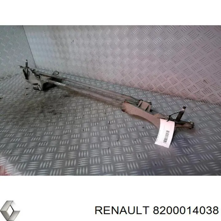 Trapézio de limpador pára-brisas Renault Espace IV JK0