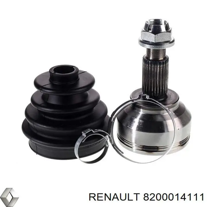 Левая полуось 8200014111 Renault (RVI)