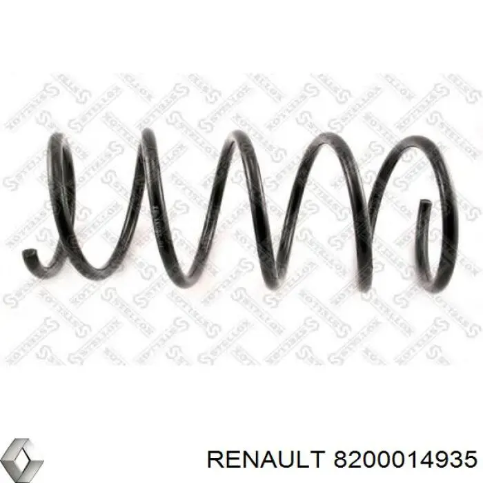 8200014935 Renault (RVI) Пружина передней подвески