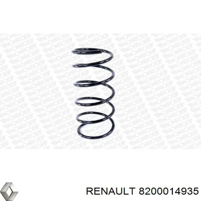 Купить 8200014935 Renault (RVI) Винтовая пружина подвеска