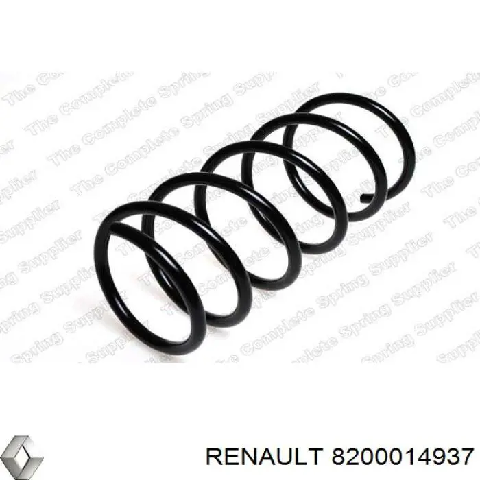 Передняя пружина 8200014937 Renault (RVI)