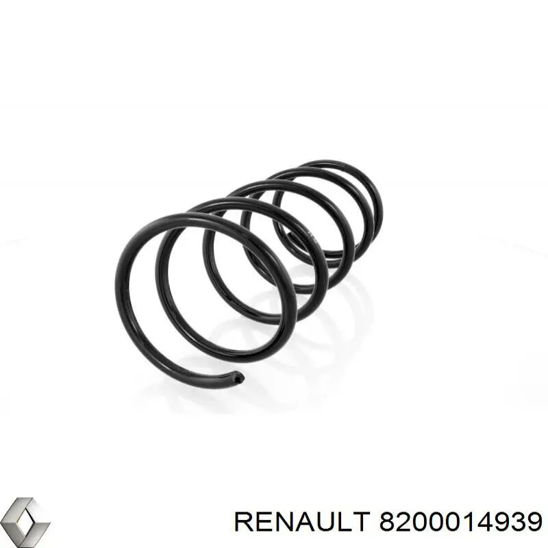 Пружина передняя правая 8200014939 Renault (RVI)