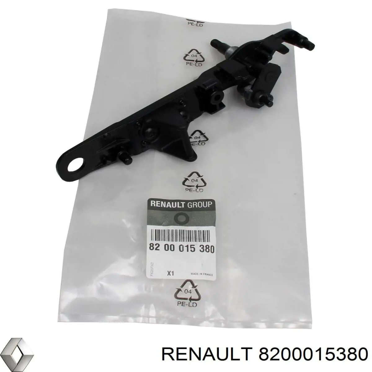 Купить 8200015380 Renault (RVI) Механизм стеклоочистителя стекла заднего