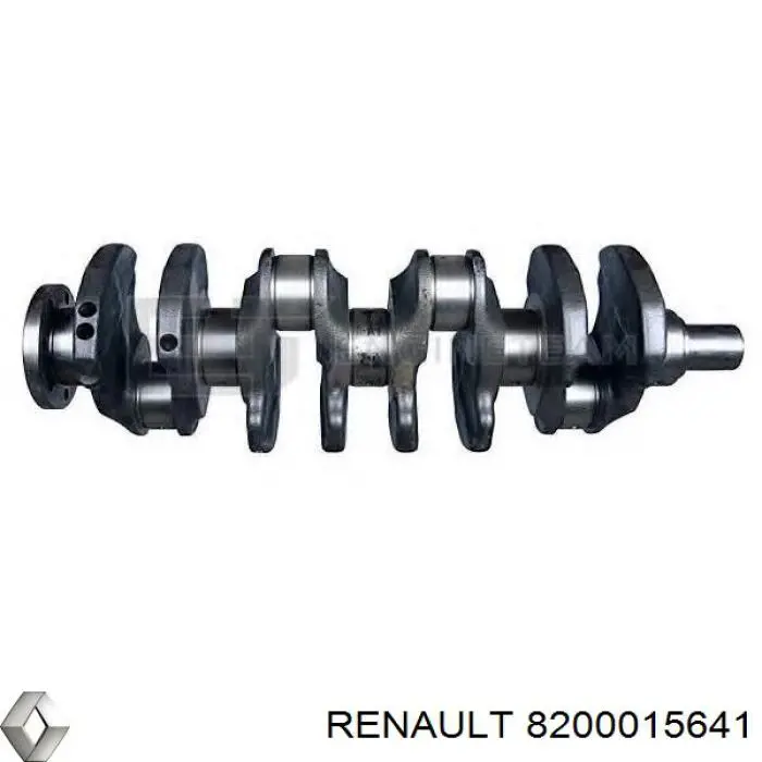 Коленвал двигателя 8200015641 Renault (RVI)