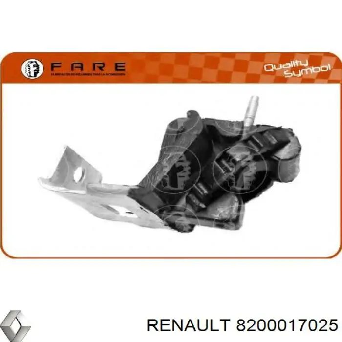 Купить 8200017025 Renault (RVI) Подвесные подушки глушителя