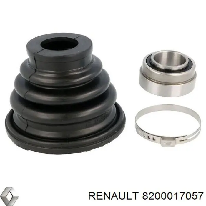 Пыльник шарнира угловых скоростей внутренний передний левый Renault (RVI) 8200017057 цена, от 12.58 USD