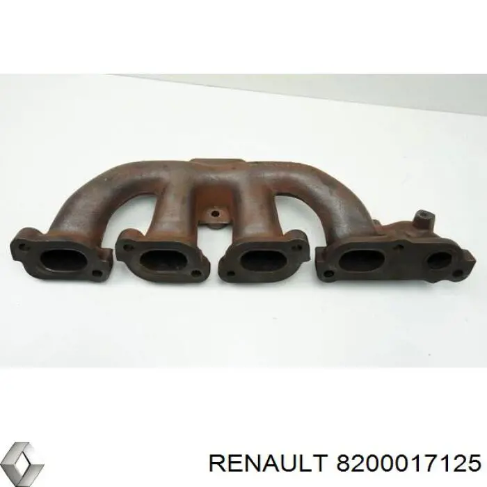Коллектор выпускной Renault (RVI) 8200017125