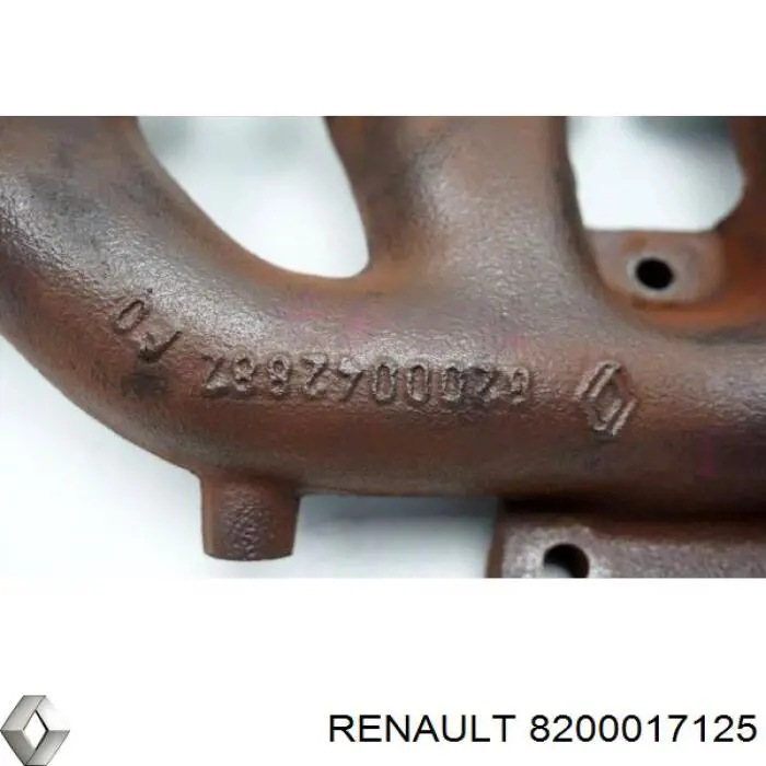 Выпускной коллектор 8200017125 Renault (RVI)