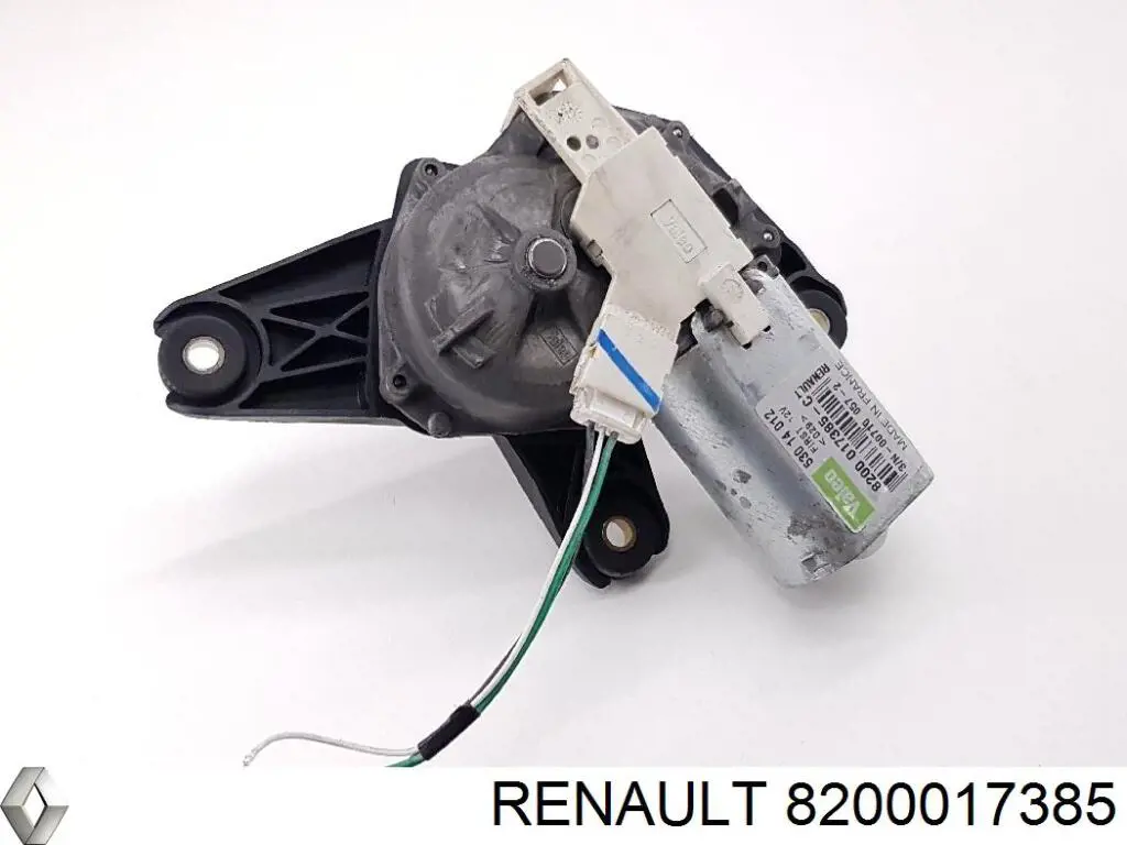 8200017385 Renault (RVI) motor de limpador pára-brisas de vidro traseiro