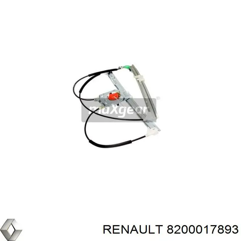 Механизм стеклоподъемника водительской двери Renault (RVI) 8200017893 цена, от 30.70 USD