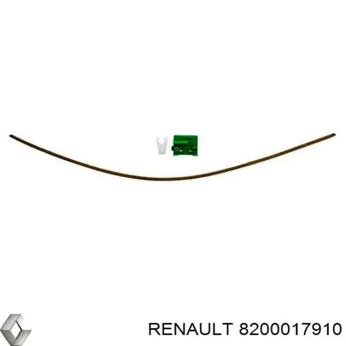 Механизм стеклоподъемника двери задней правой 8200017910 Renault (RVI)