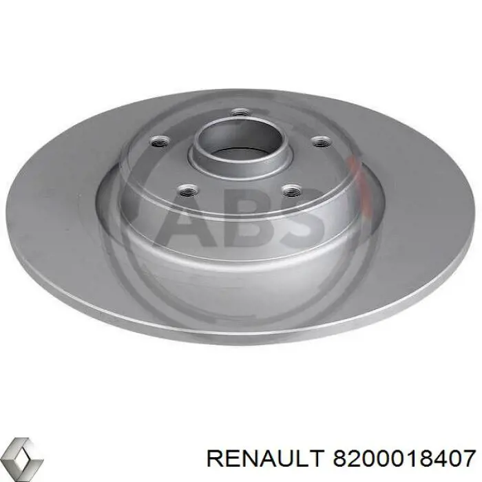 Задний тормозной диск Renault (RVI) 8200018407 цена, от 63.57 USD