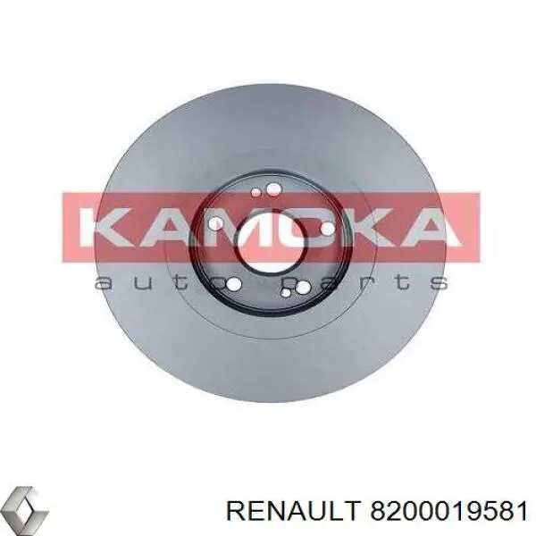 Передний тормозной диск Renault (RVI) 8200019581