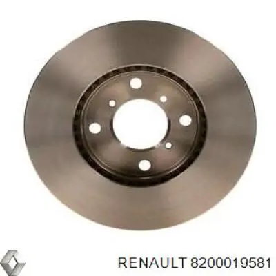 8200019581 Renault (RVI) диск тормозной передний