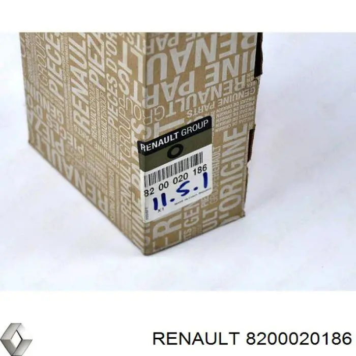 Замок двери боковой сдвижной левой Renault (RVI) 8200020186