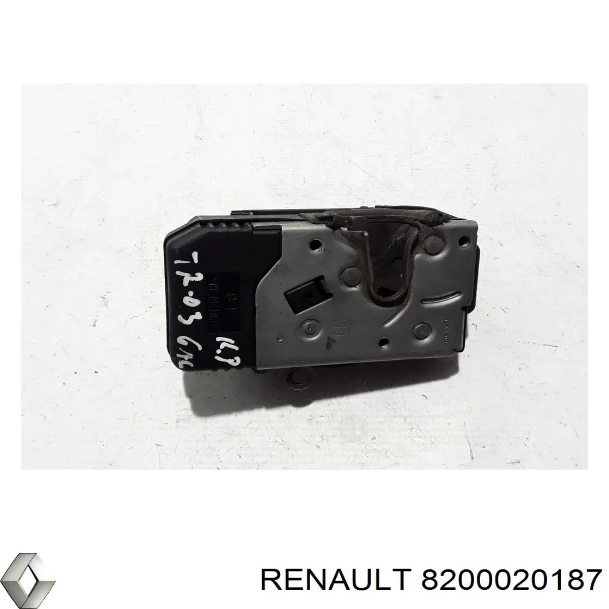 Fecho da porta traseira esquerda batente para Renault Trafic (JL)