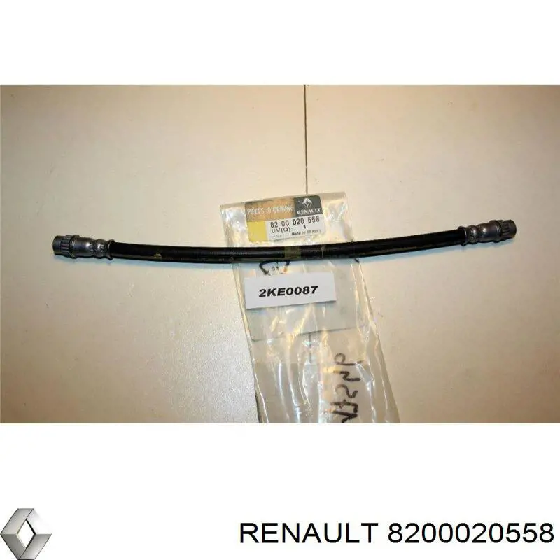 Tubo flexible de frenos trasero 8200020558 Renault (RVI)