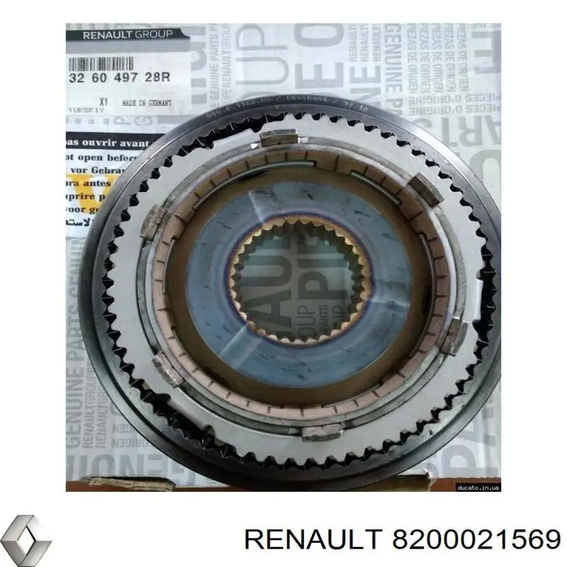 Синхронизатор 1/2-й передачи Renault (RVI) 8200021569 цена, от 171.69 USD