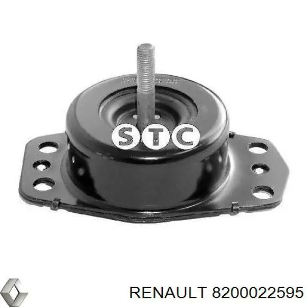 8200022595 Renault (RVI) coxim (suporte direito de motor)