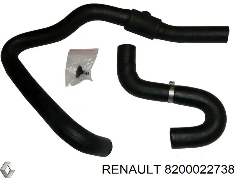 Патрубок печки Renault (RVI) 8200022738 цена, от 25.90 USD