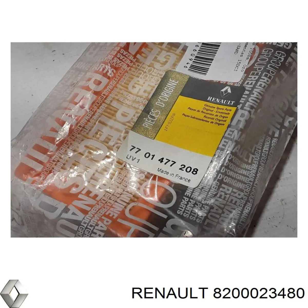 Воздушный фильтр 8200023480 Renault (RVI)