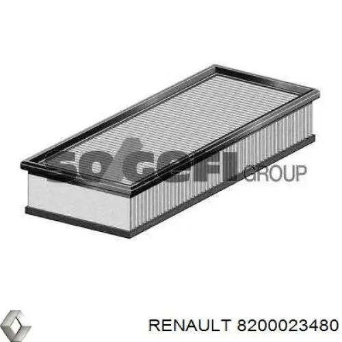 8200023480 Renault (RVI) filtro de ar