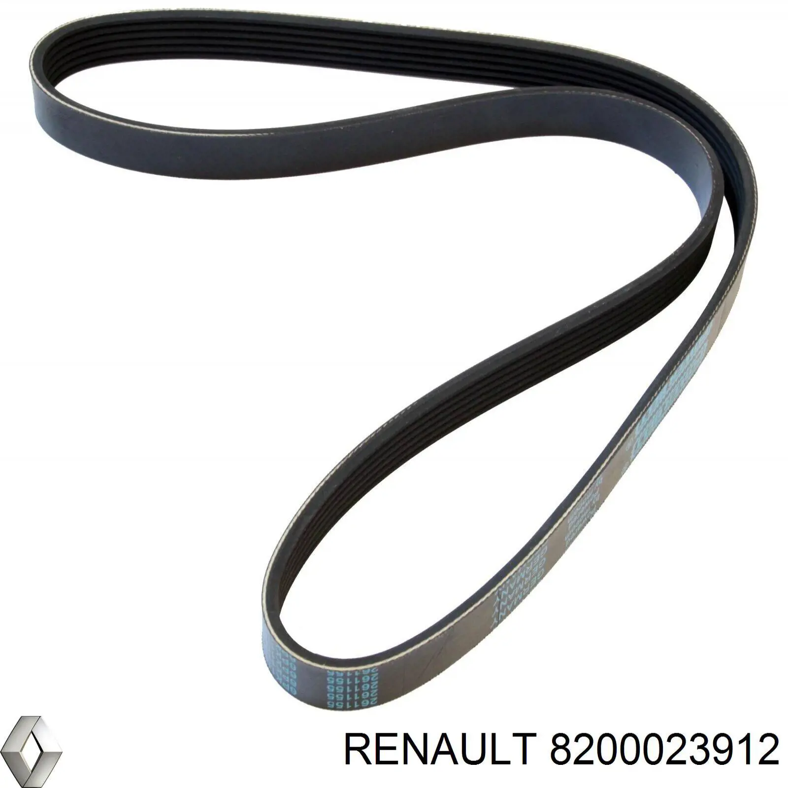 Correa trapezoidal 8200023912 Renault (RVI)