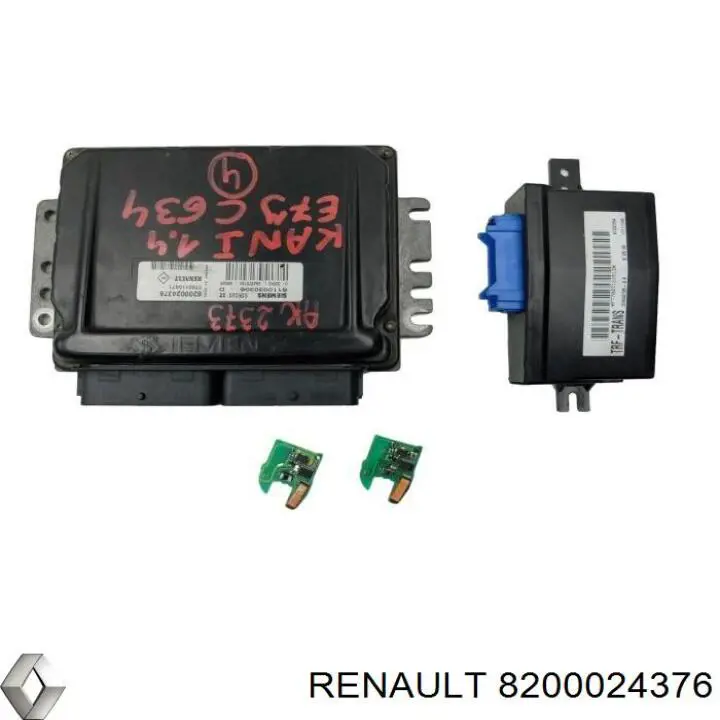 Блок управления двигателем 8200024376 Renault (RVI)