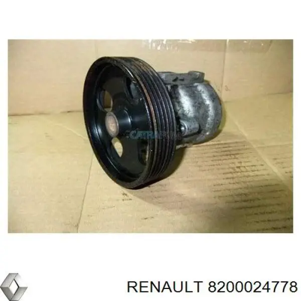 8200024778 Renault (RVI) bomba da direção hidrâulica assistida