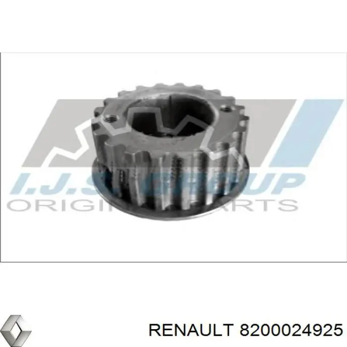 8200024925 Renault (RVI) звездочка-шестерня привода коленвала двигателя