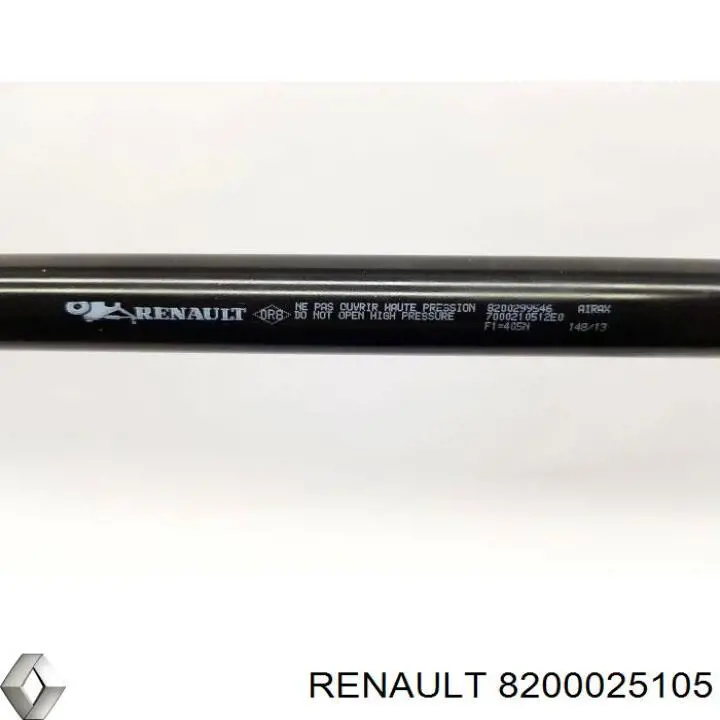 Амортизатор стекла задней, 3/5-й двери (ляды) Renault (RVI) 8200025105