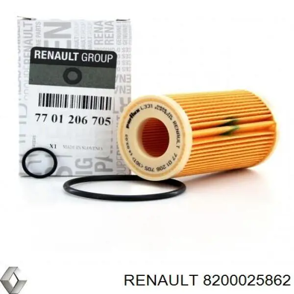 Масляный фильтр 8200025862 Renault (RVI)