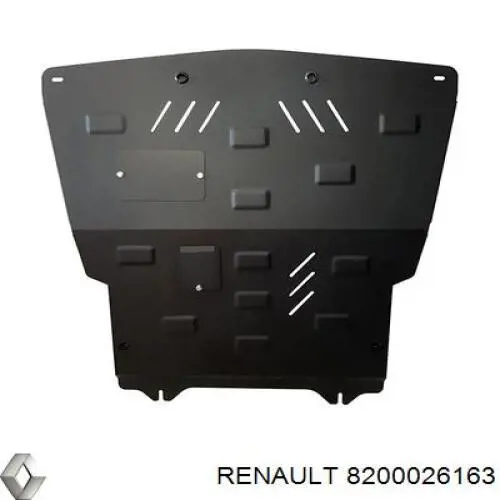 Защита двигателя, поддона (моторного отсека) 8200026163 Renault (RVI)