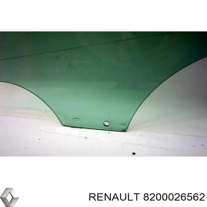 Стекло двери задней левой на Renault Megane II 