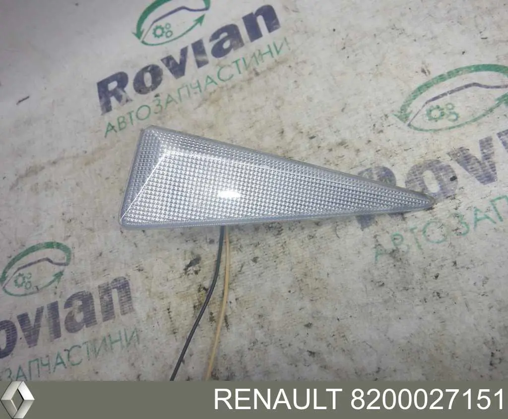 Повторитель поворота на крыле правый Renault (RVI) 8200027151 цена, от 5.94 USD
