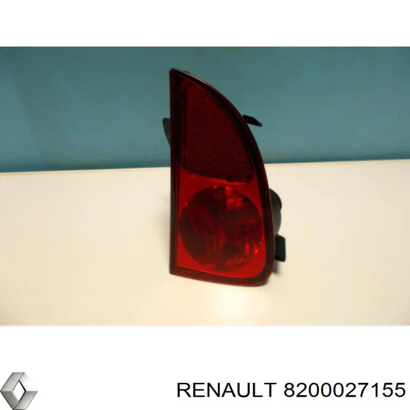 Фонарь заднего бампера левый Renault (RVI) 8200027155 цена, от 14.09 USD