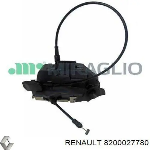 8200027780 Renault (RVI) fecho da porta dianteira esquerda