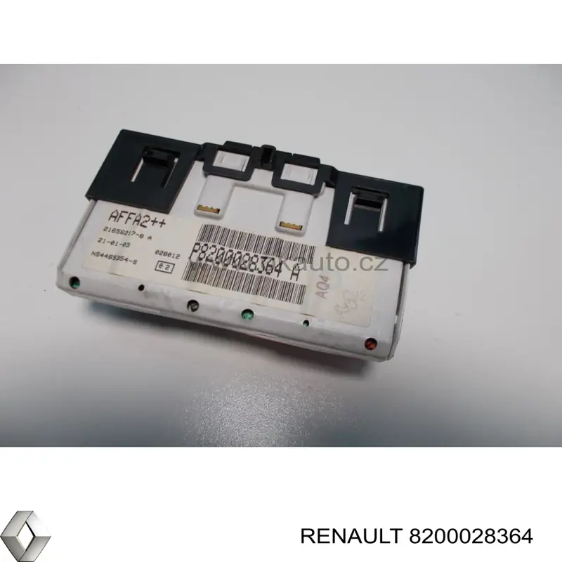 Дисплей бортового компьютера Renault (RVI) 8200028364